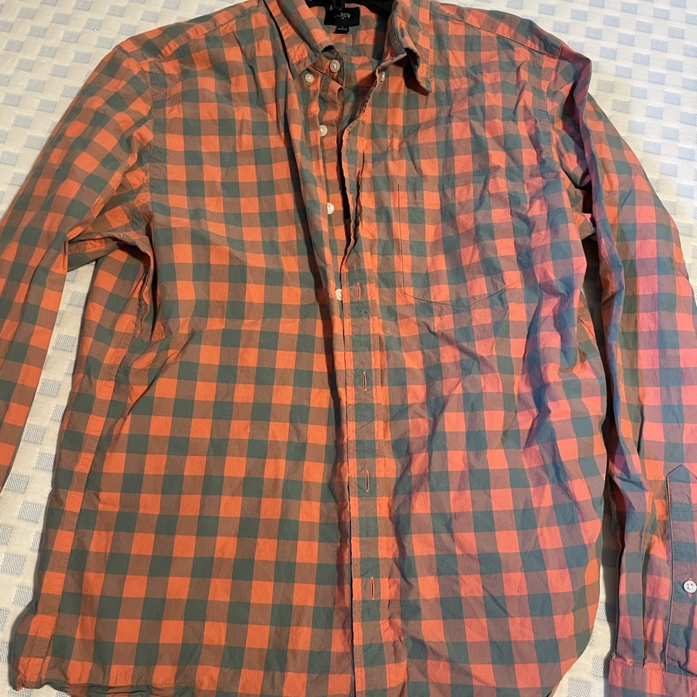 J. Crew Mens Slimfit Button down shirt